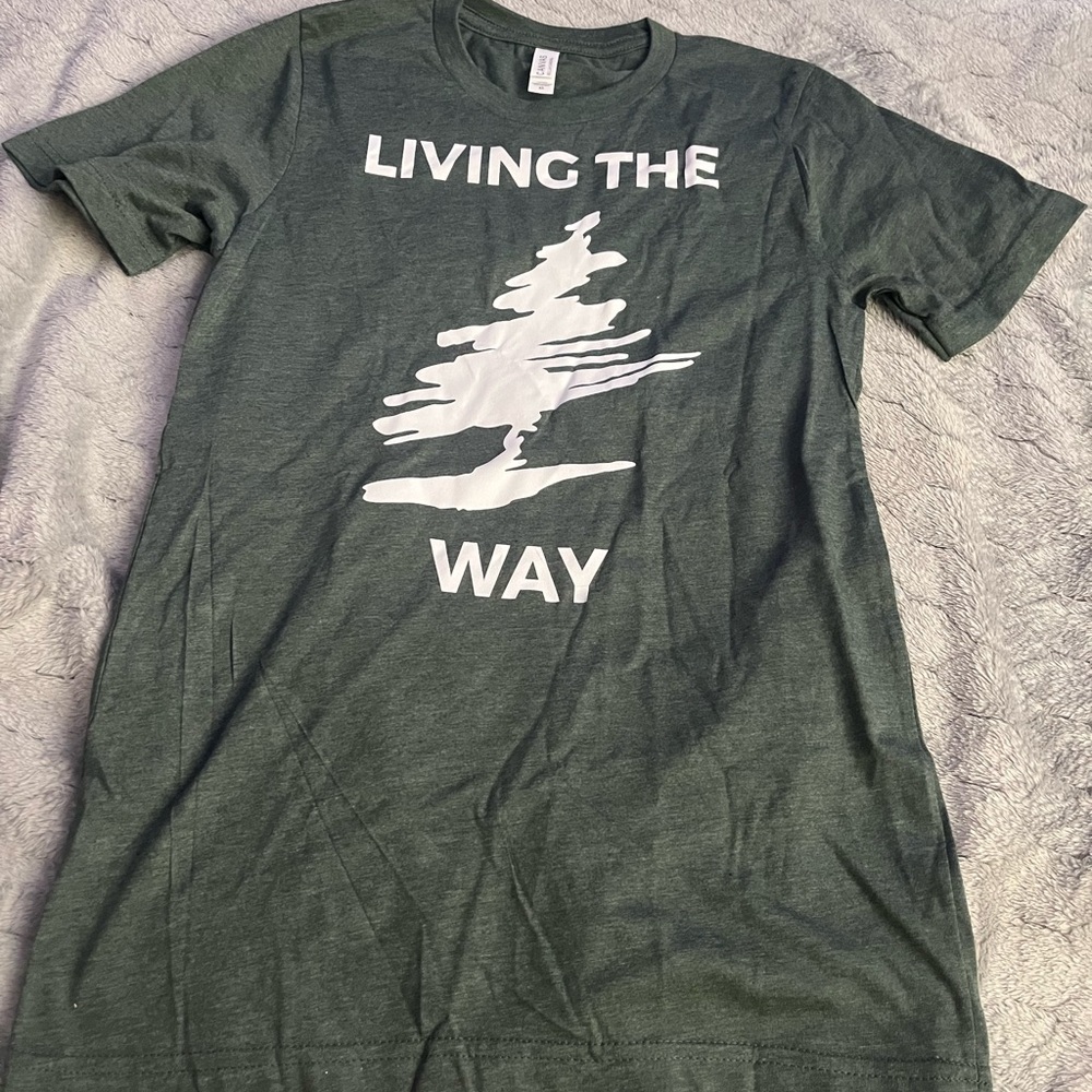 Living The Way Green T-Shirt
